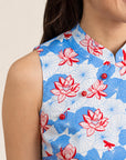 Ladies Amber Top - Blue Lotus