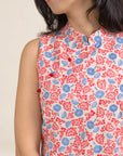 Ladies Mini Peony Cheongsam - Mickey Fanfare