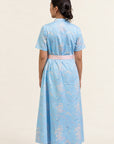 Ladies Sasha Dress - Blue Cranes