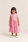 Luna Cheongsam - Pink Floral Lanterns