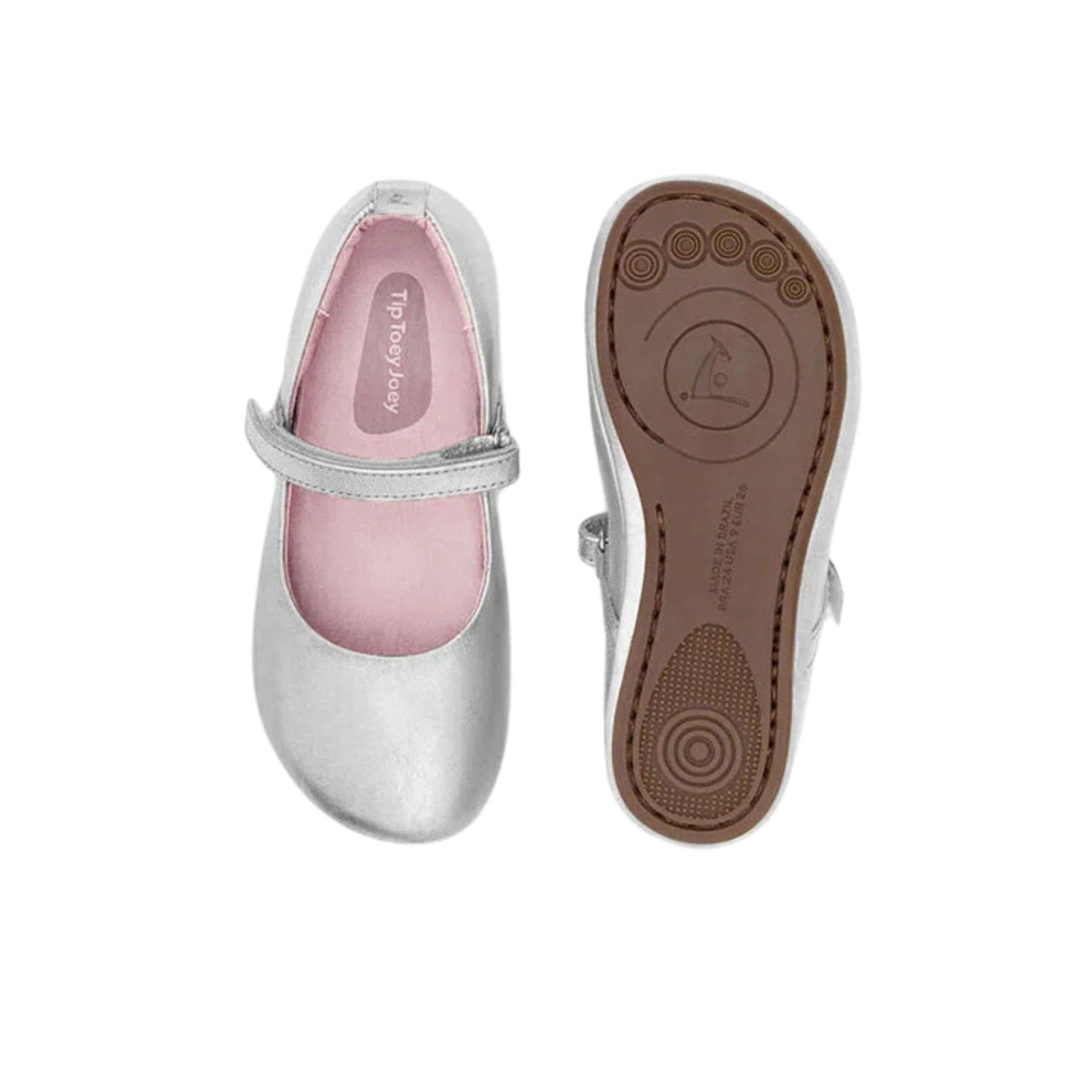 Tip Toey Joey Marie Shoes - Sterling Silver