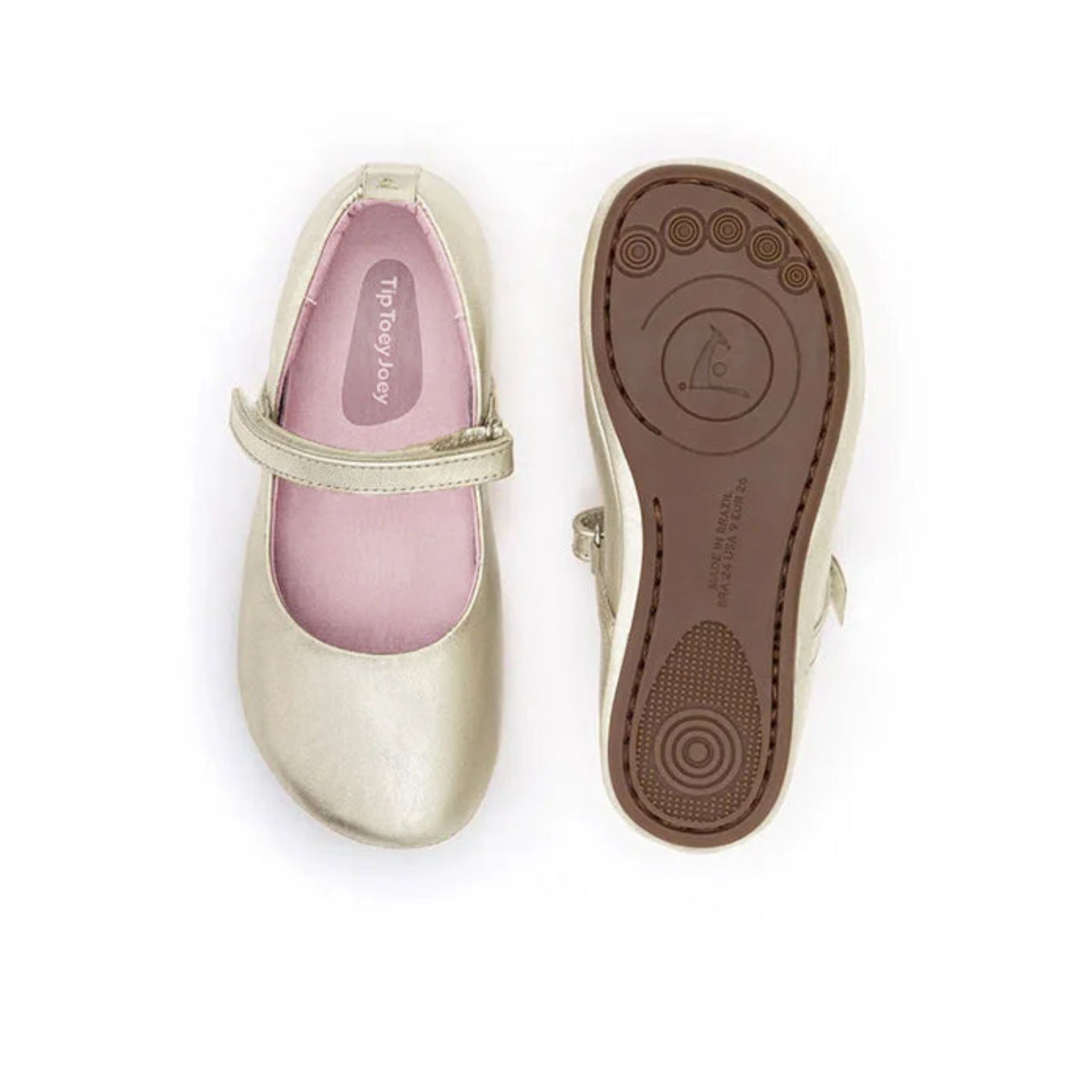 Tip Toey Joey Marie Shoes - White Gold