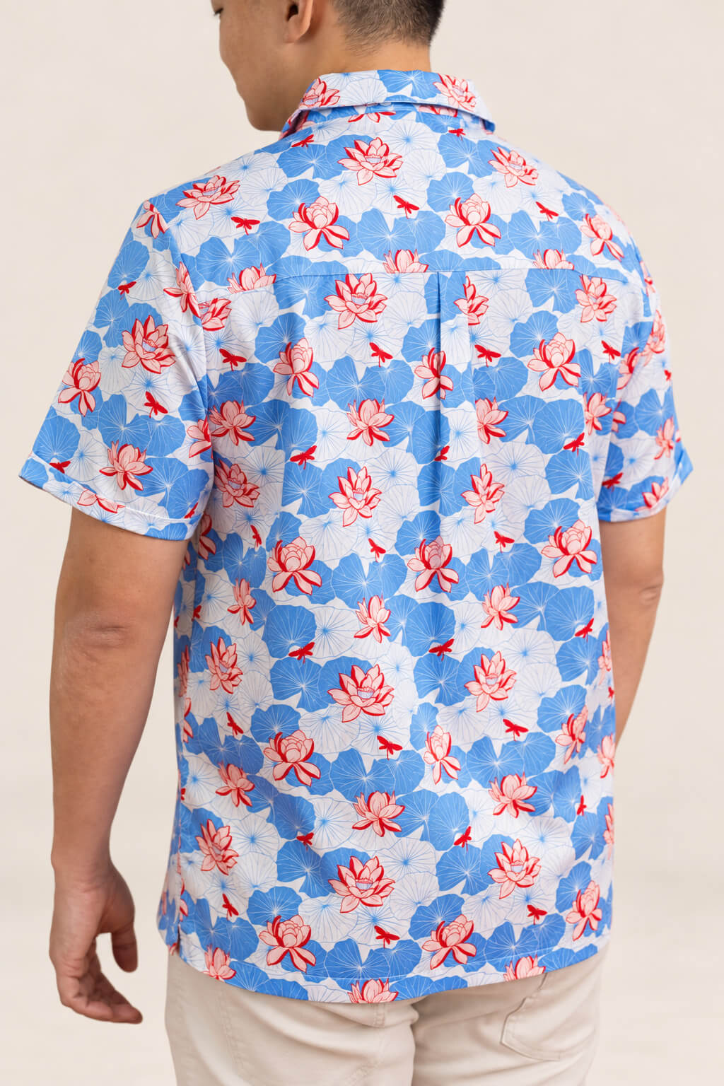 Men's Shirt - Blue Lotus