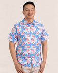 Men's Shirt - Blue Lotus