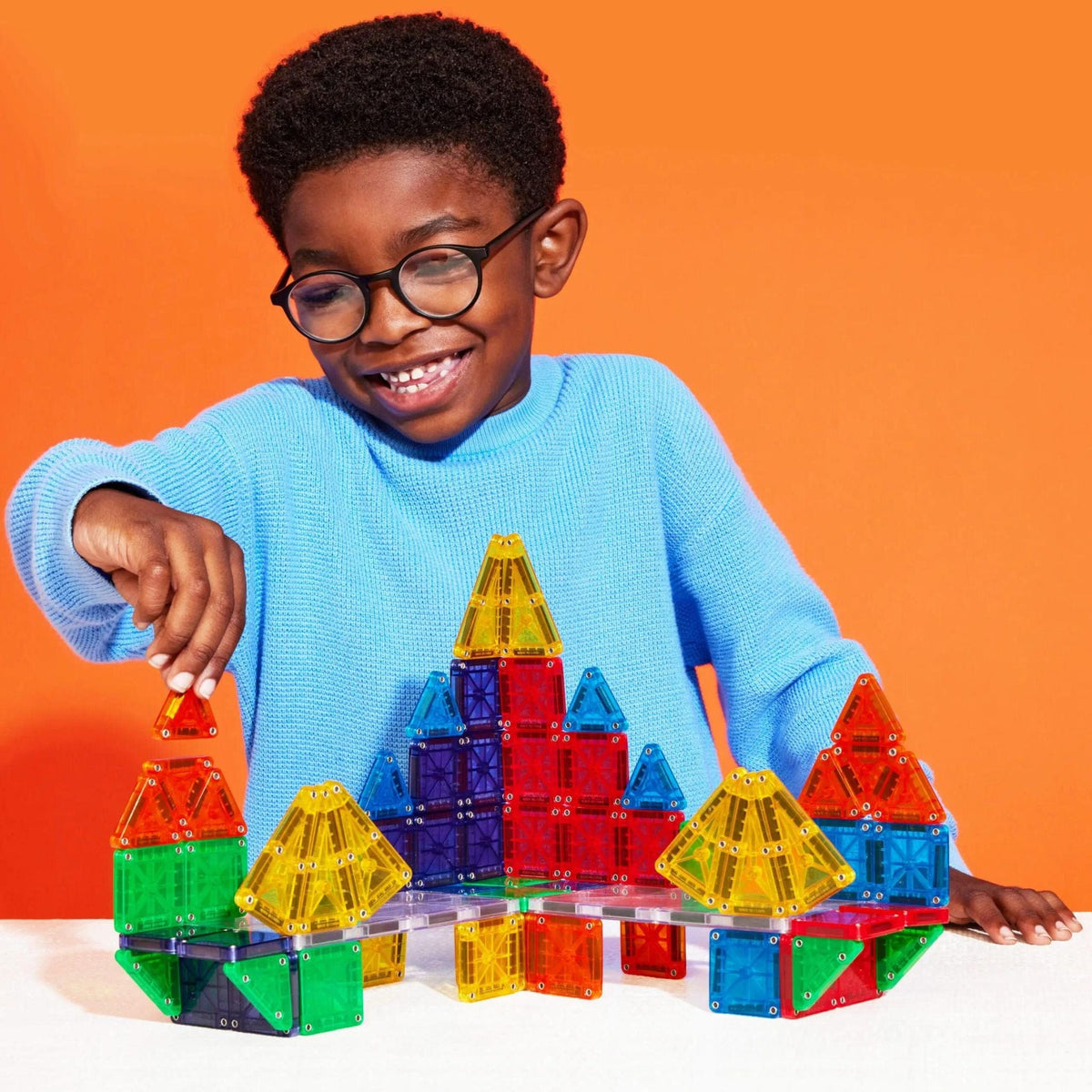 Magna-tiles microMAGS 70-Piece Deluxe Set | The Elly Store 