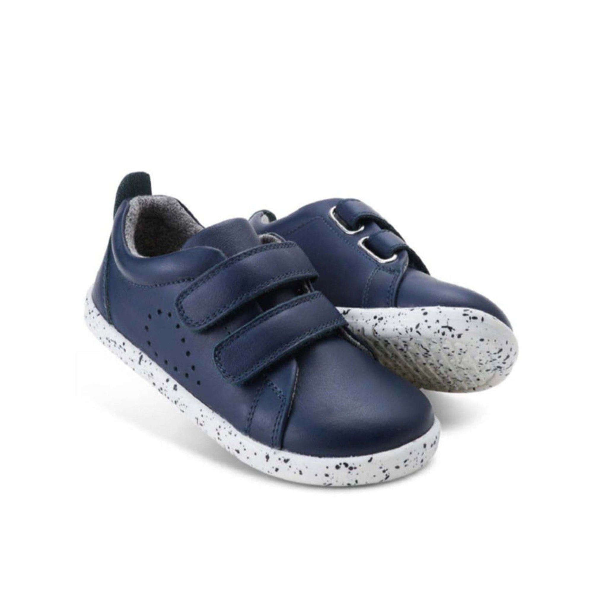 Bobux Navy Grass Court Shoes i-Walk
