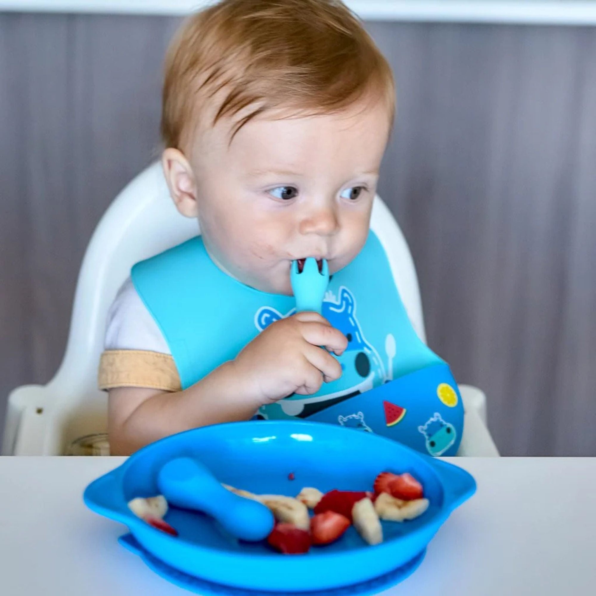 Marcus & Marcus Palm Grasp Spoon & Fork Set - Ollie