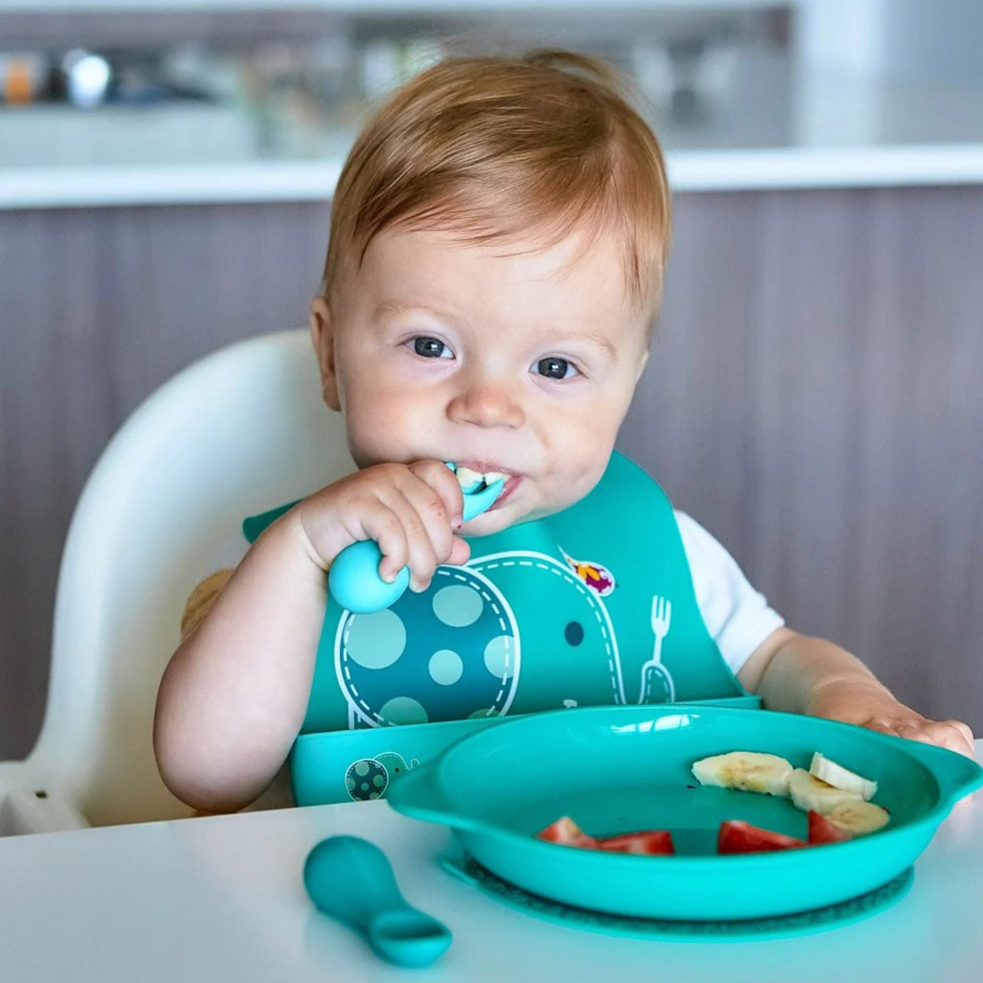 Marcus &amp; Marcus Palm Grasp Spoon &amp; Fork Set - Ollie