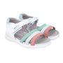 Biomecanics Bioevolution Pastel Rainbow Sandals