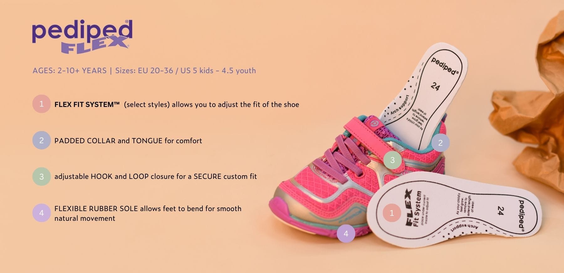 Adjustable Kids Shoes