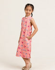 Peony Cheongsam - Pink Teapots