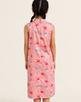 Peony Cheongsam - Pink Teapots back