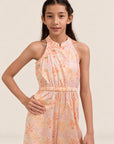 Kodi Jumpsuit - Pink Floral Bamboo