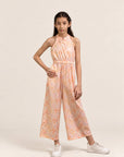 Kodi Jumpsuit - Pink Floral Bamboo