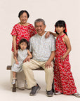 Kodi Jumpsuit - Red Fans