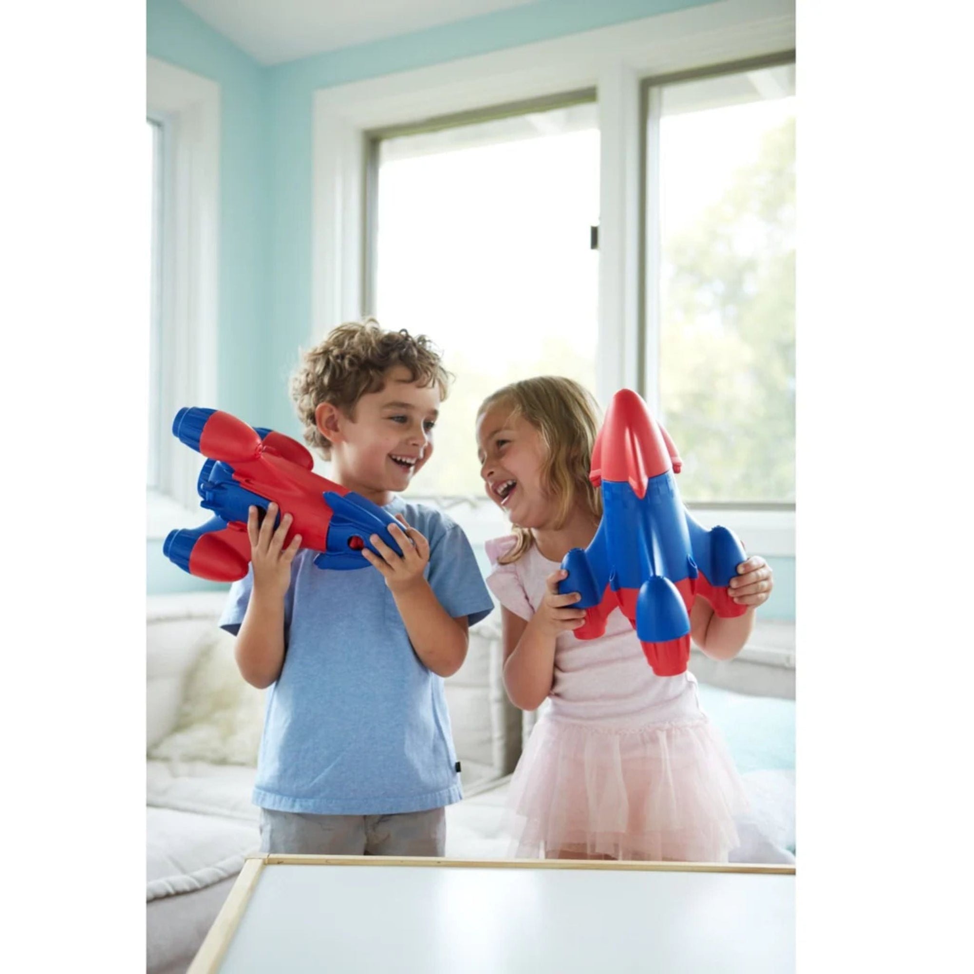 Green Toys Rocket - Red Top