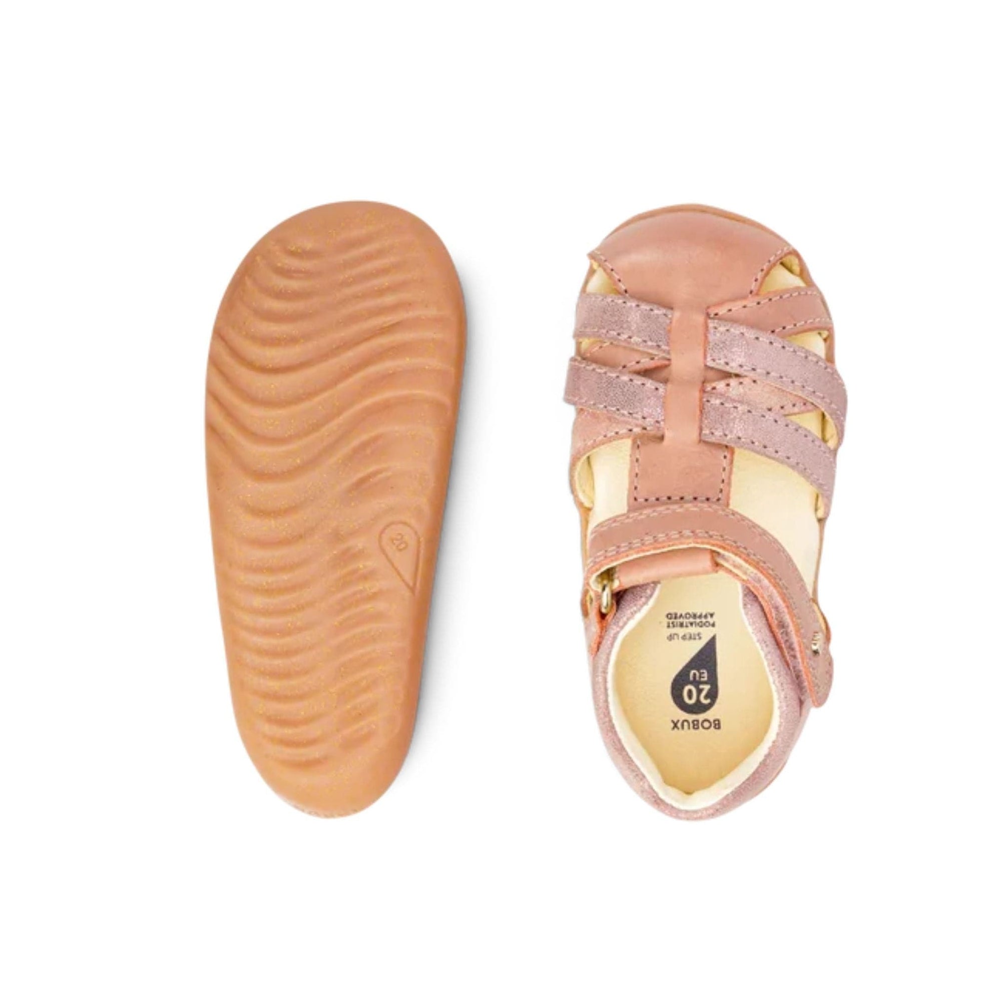 Bobux Rose Cross Jump Sandals Step Up