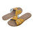 Salt-water Sandals Classic Slide Adult - Mustard