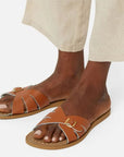 Salt-water Sandals Classic Slide Adult - Tan