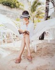 Salt-water Sandals Retro Slide Adult - Tan