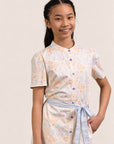 Sasha Dress - Cream Floral Bamboo