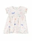 Jersey Scarlett Dress - Colourful Sea Creatures
