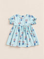 Scarlett Dress - Turquoise Vases