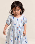 Scarlett Dress - Turquoise Vases