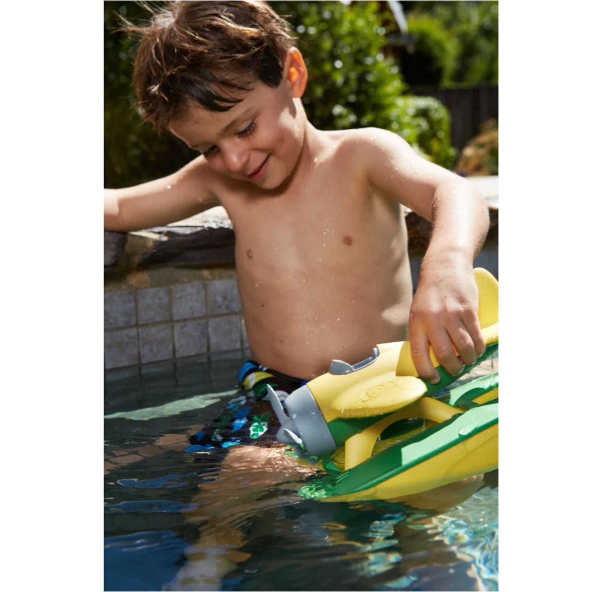 Green Toys Seaplane - Yellow