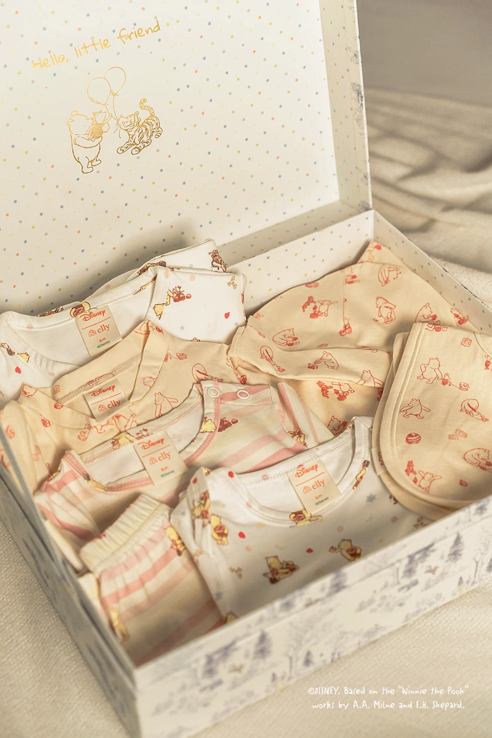 Signature Gift Set Classic Pooh - Blush