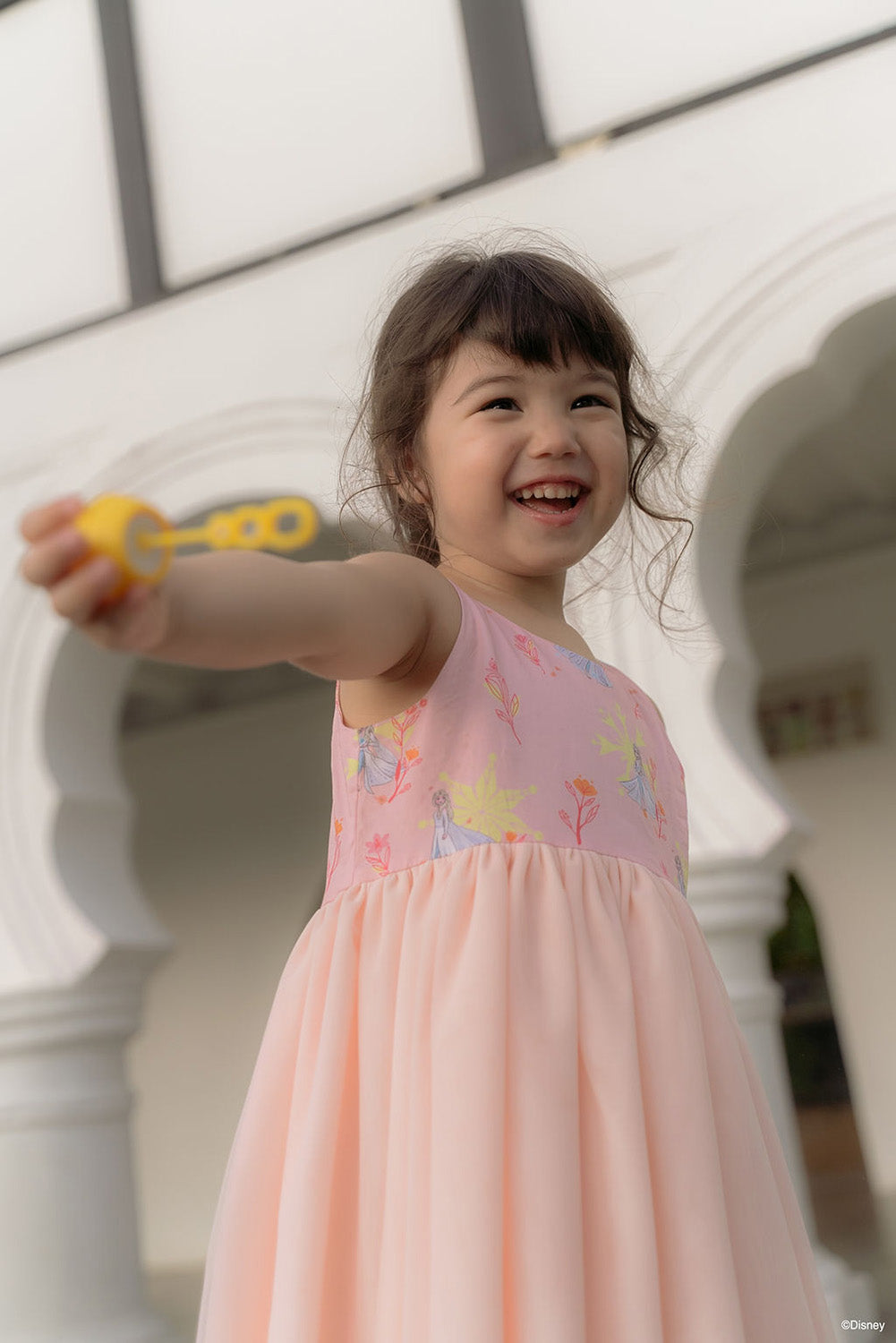 Skye Dress - Pink Forest Elsa