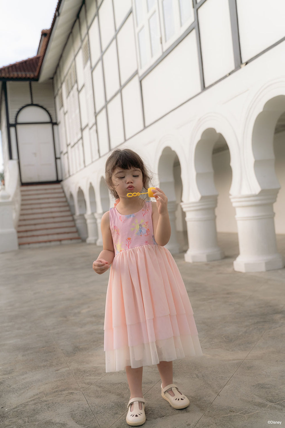 Skye Dress - Pink Forest Elsa