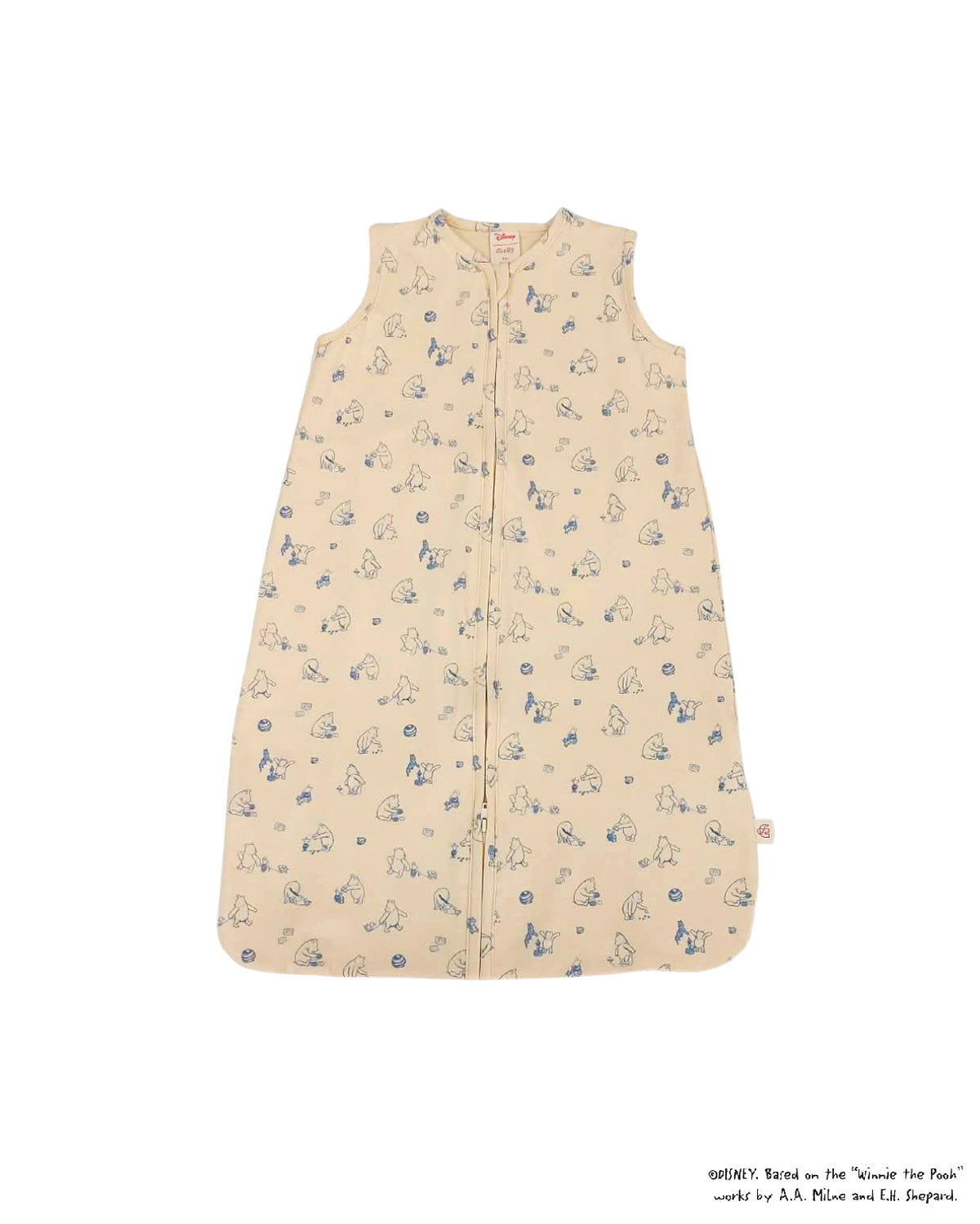 Sleeping Bag - Blue Playtime Pooh