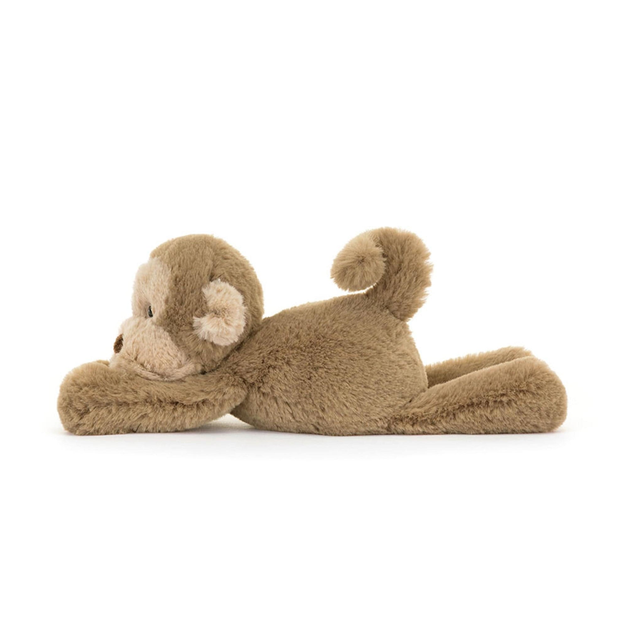 Smudge Monkey 3 plush toy lying down