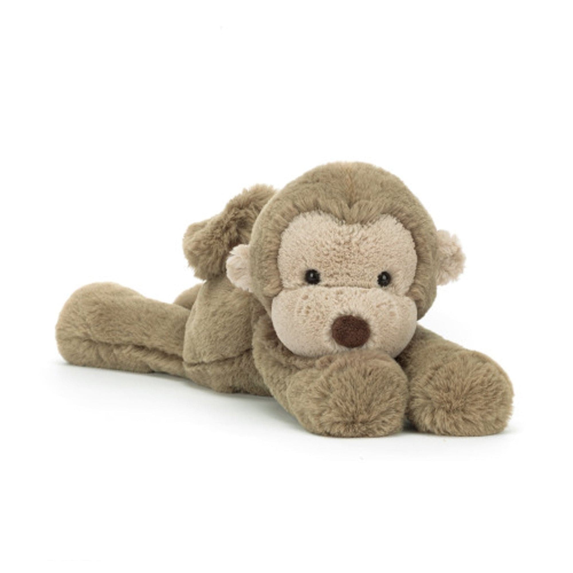 Smudge Monkey 5 plush toy lying down