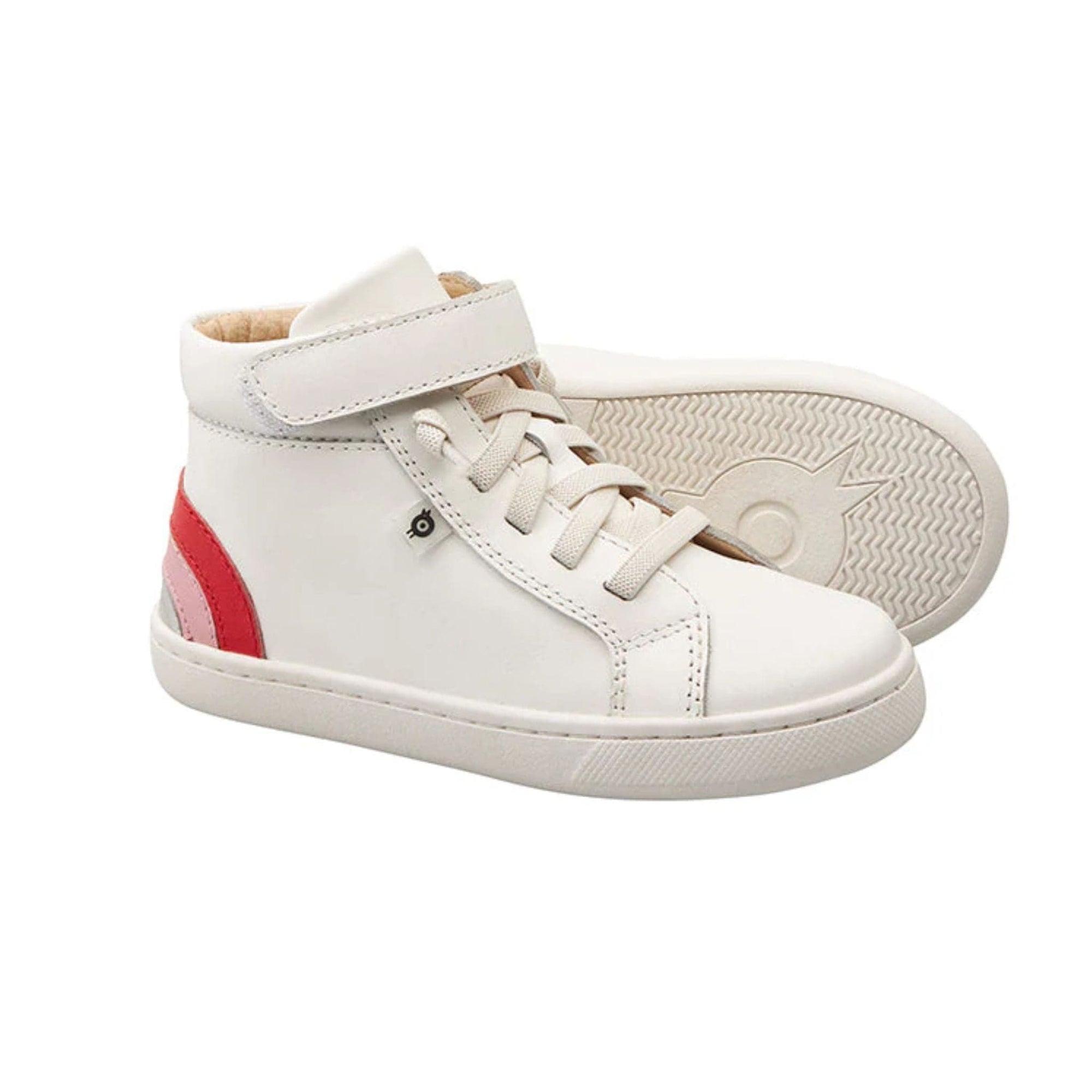 Old Soles Sneaky Rainbow - Snow / Bright Red / Pink
