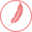 feather in a circle
