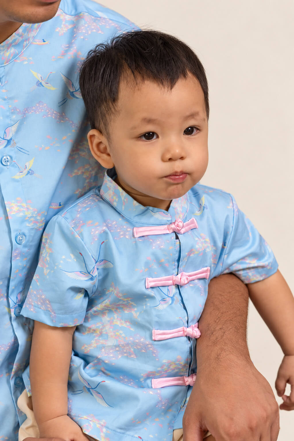 Tang Shirt - Blue Cranes