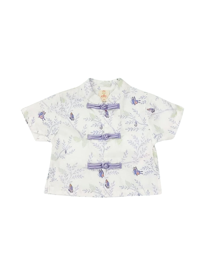 Tang Shirt - Blue Flutter Spring