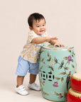 Tang Shirt - Cream Lucky Coins