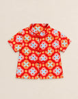 Tang Shirt - Red Lucky Coins