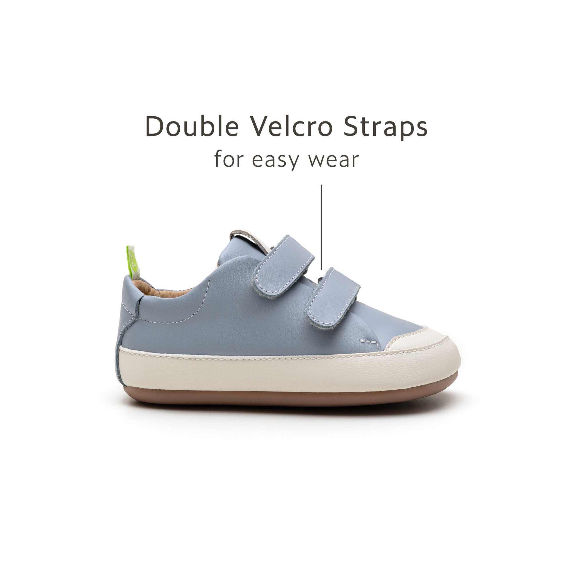 Tip Toey Joey Bossy Sneakers - Tide Blue / Tapioca side
