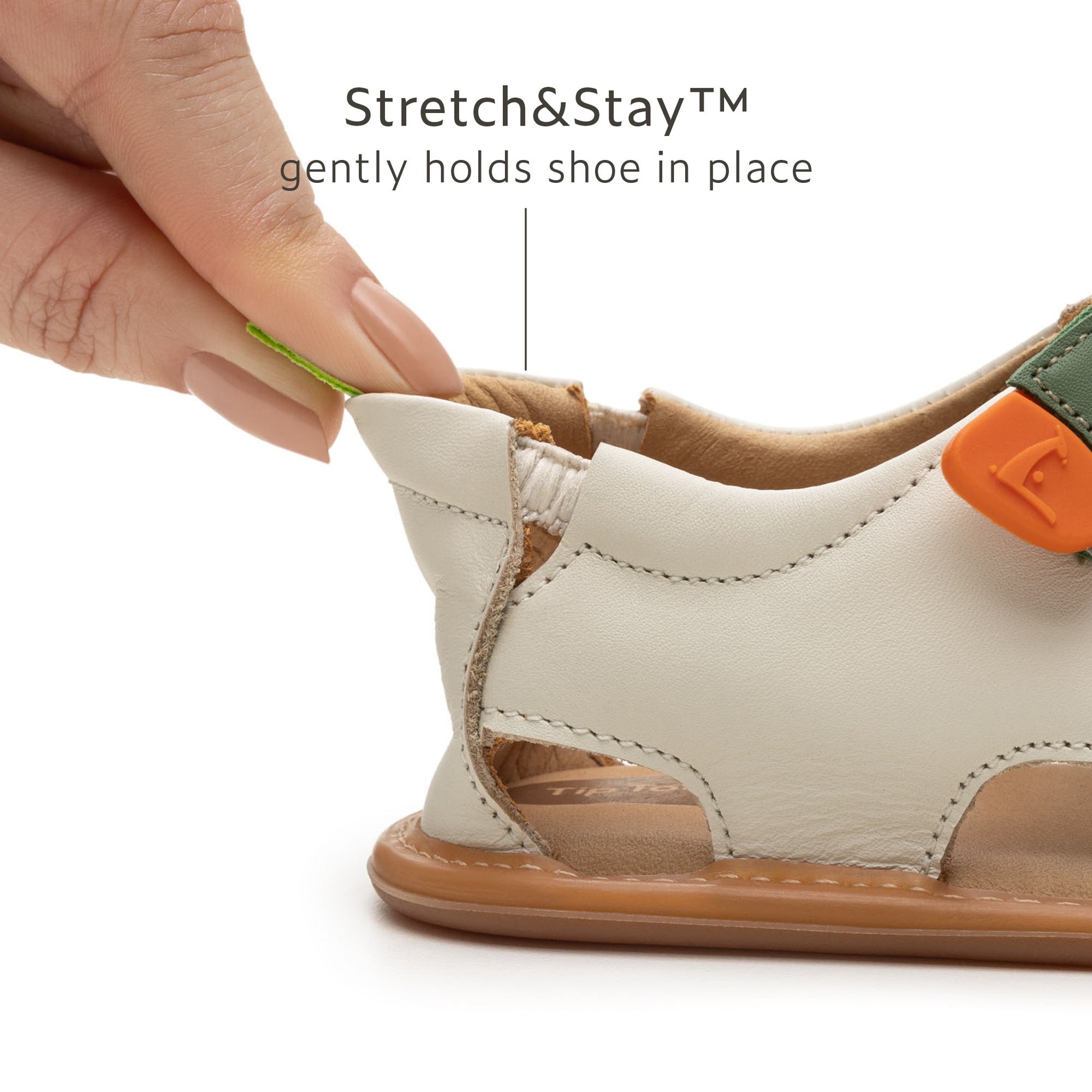 Explore Sandals - Tapioca / Blue Tang / Salsa elastic heel