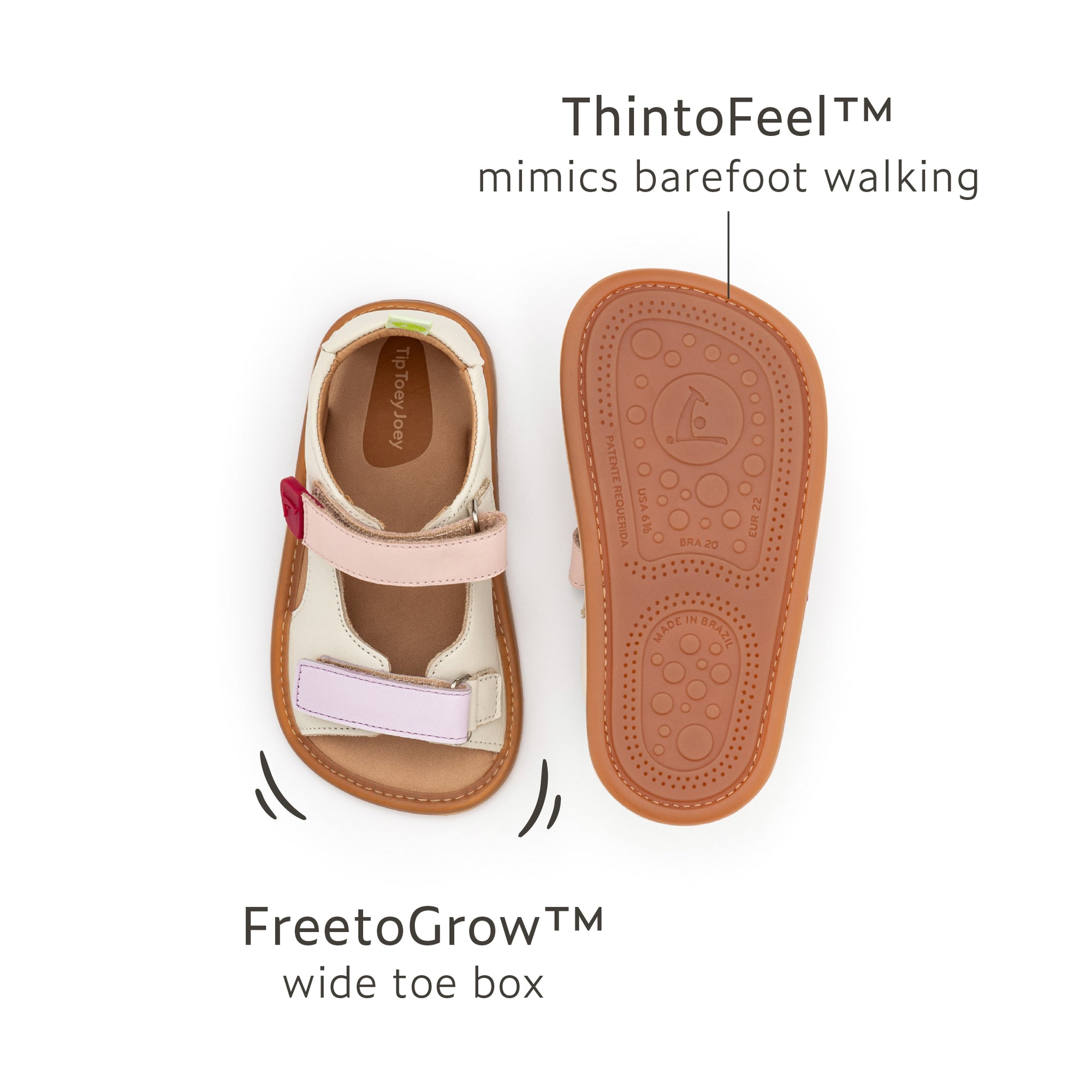 Explore Sandals - Tapioca / Lavender / Blossom sole
