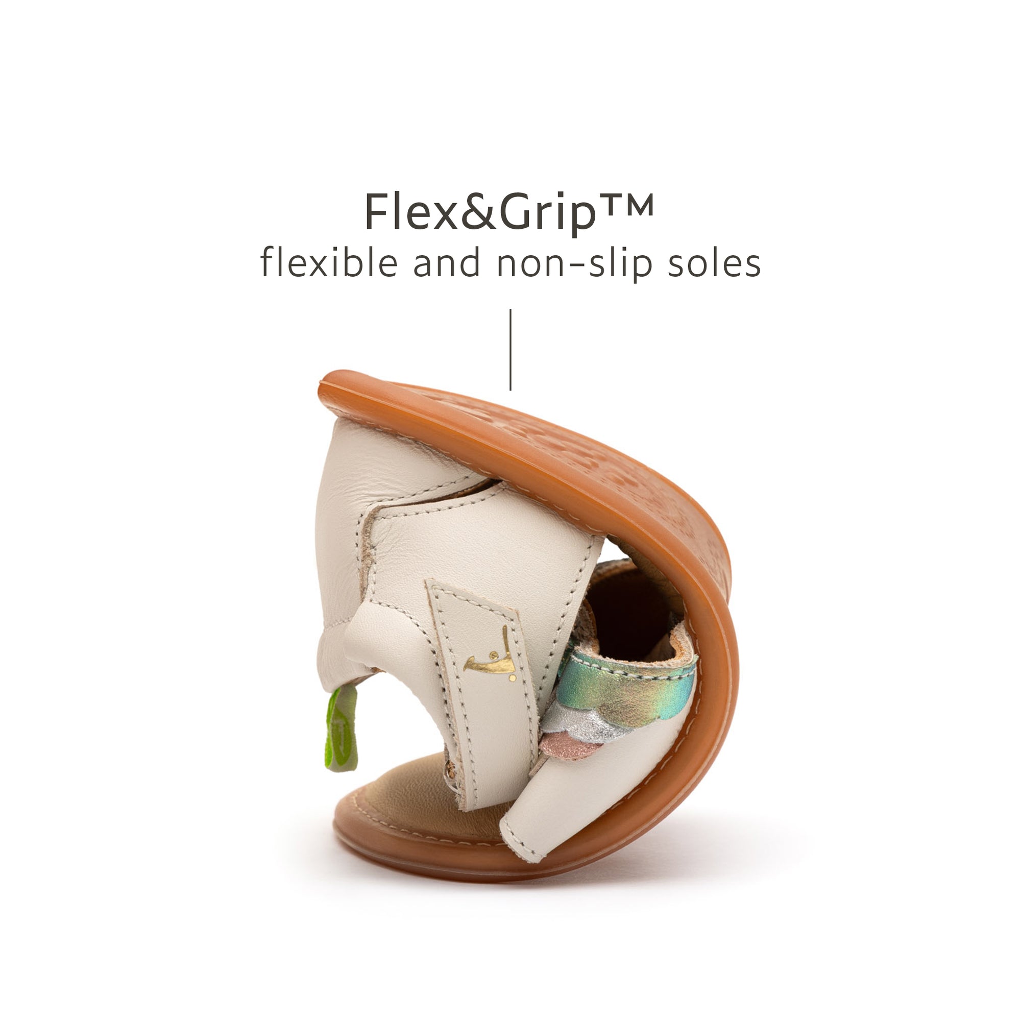 Hummingbird Sandals - Tapioca flexible