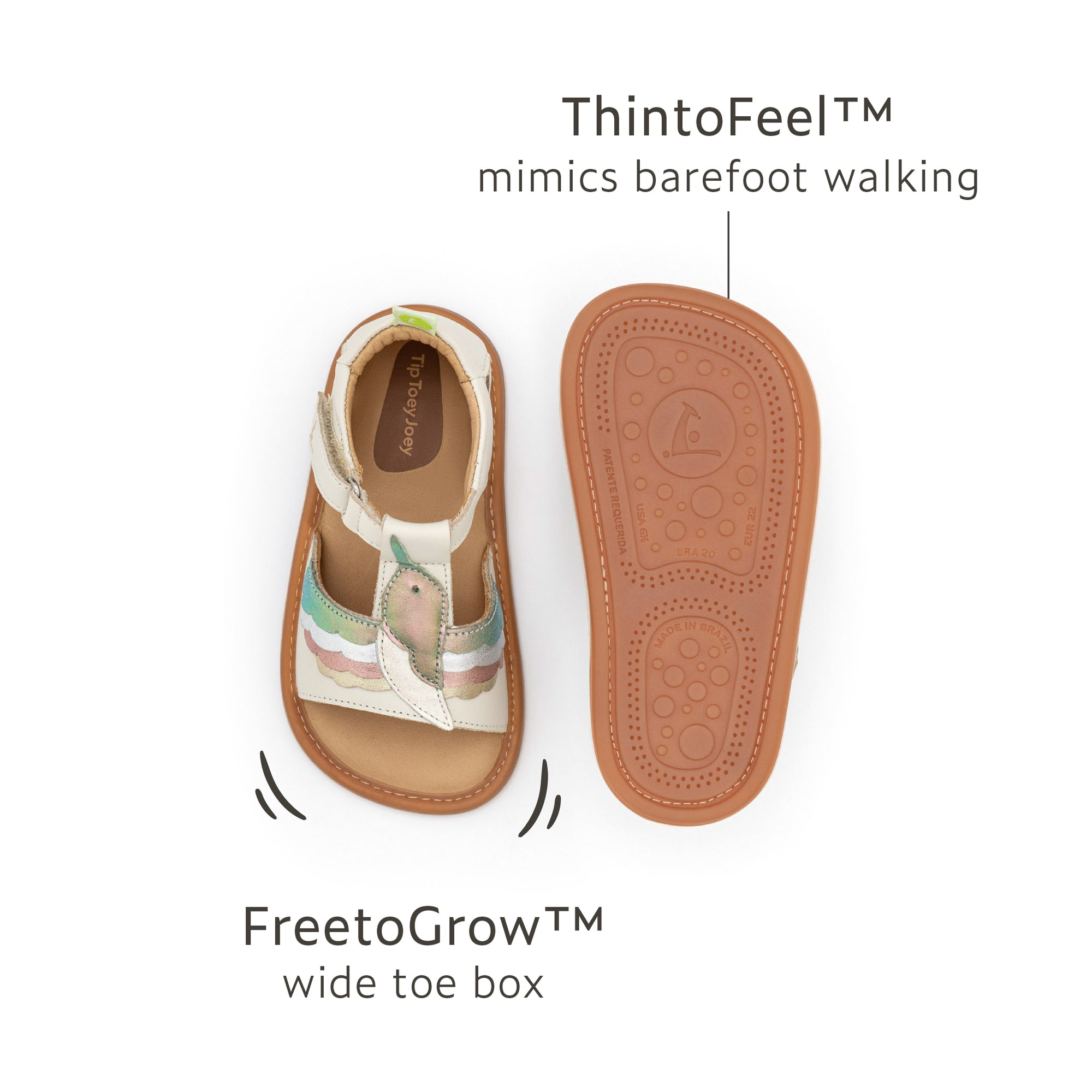 Hummingbird Sandals - Tapioca sole