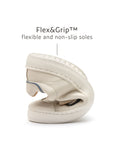 Tip Toey Joey Ramp Colours - Tapioca / Navy / Hay flexible