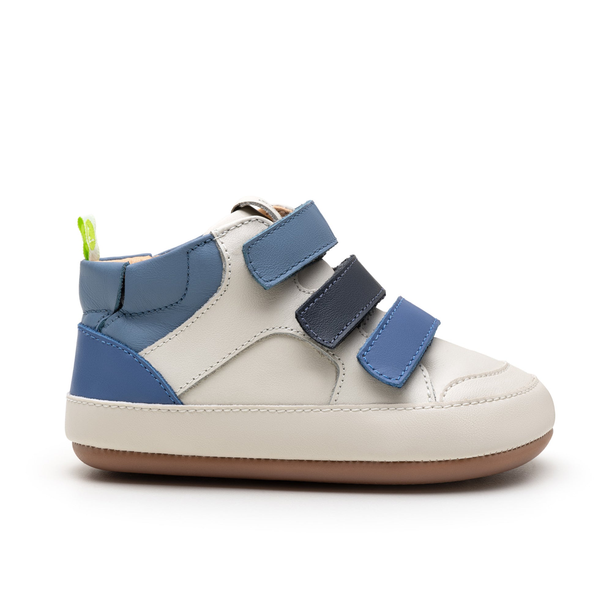 Metropoly Shoes - Tapioca / Blue Tang / Navy side