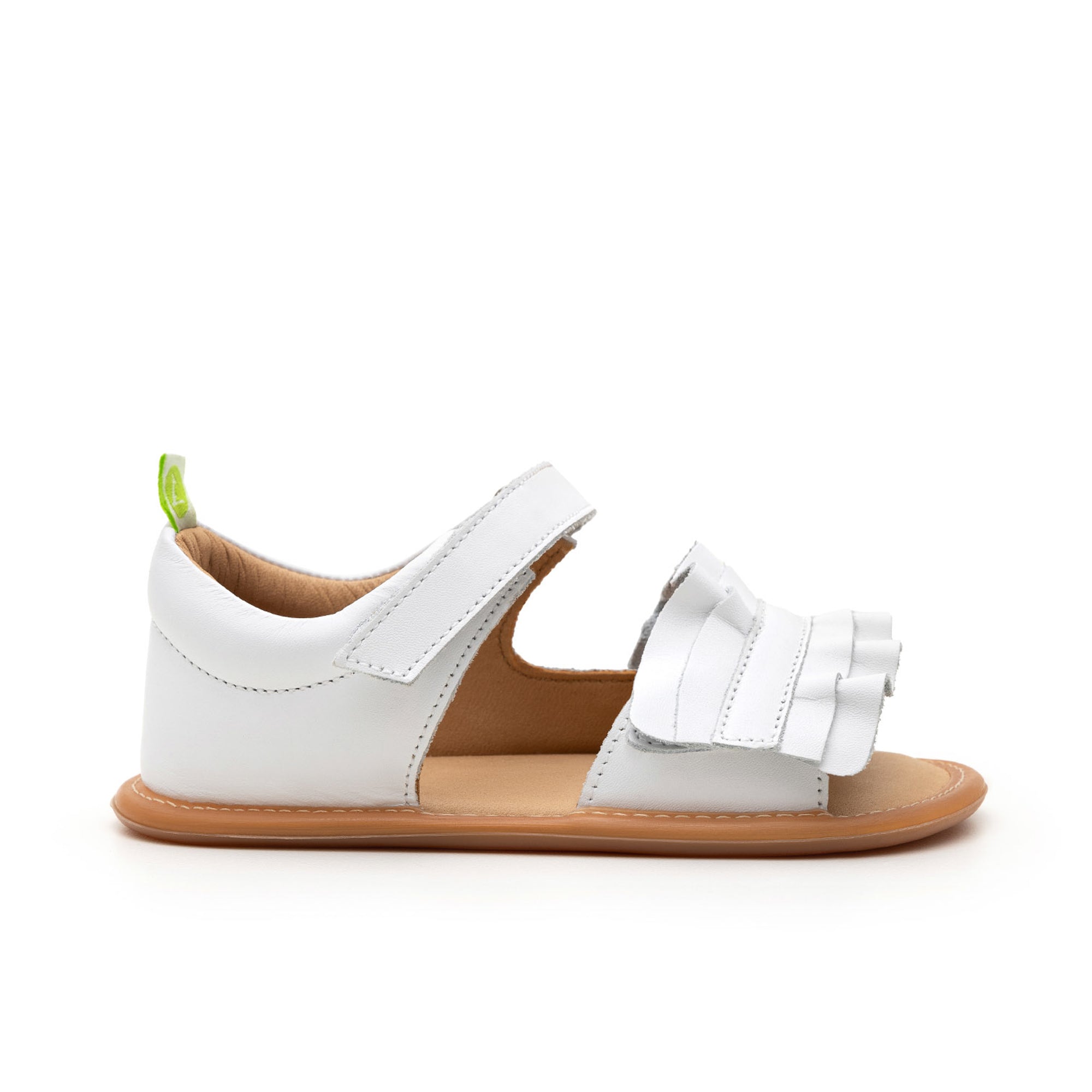 TTJ Ruffy Sandal - White side