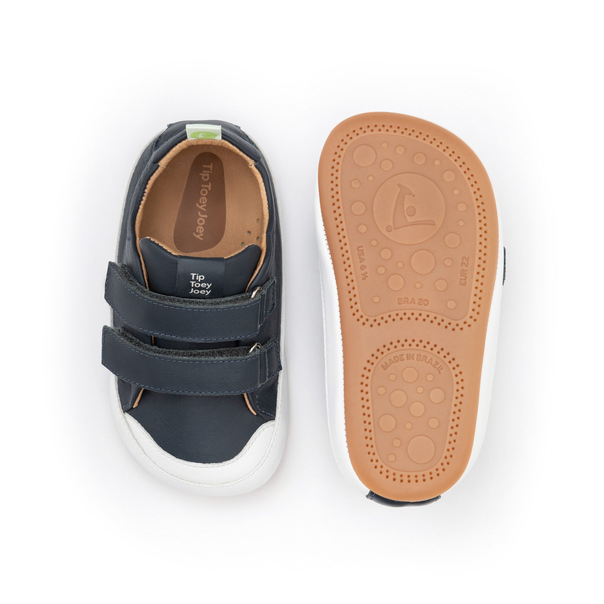 Tip Toey Joey Bossy Sneakers - Navy / White sole